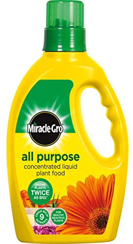 Miracle-Gro 018116 All Purpose Concentrated Liquid Plant Food 1L, Green