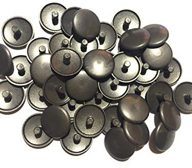 Pen Cover Caps 12/2.4 Screws Anthracite Pack of 50