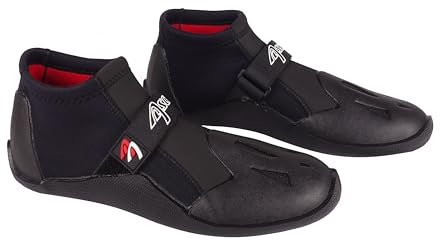 Ascan Beach 2mm Sommerschuh mit dünner, Flexibler Sohle für gutes Barfußfeeling. Großflächige Zehenverstärkung (39)