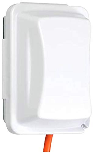 TayMac MM410W Single-Gang Horizontal/Vertical Mount Weatherproof In-Use Cover, 16 in 1, 2.75 in, White