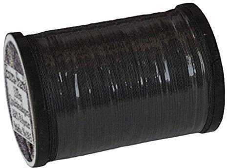 1 Stück Spule a. 100m Qualitäts - Nähgarn, Extra-Stark, Farb-Nr.1001 schwarz, Ne 16/3, 100% Polyester für die Nähmaschine Garn, (0,06 € / m), 1747