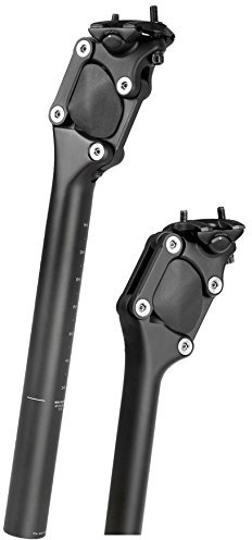 Mighty Sattelstütze Gefedert 27,2 mm - Aluminium - Mountainbike - Schwarz
