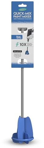 Axus Decor Paint Mixing Paddle - 25 Litre Quick-Mix Paint Mixer - 10x Faster, Ideal for Viscous Paints - Paint Mixer Standard Drills for Professional Painter's & DIY Enthusiasts