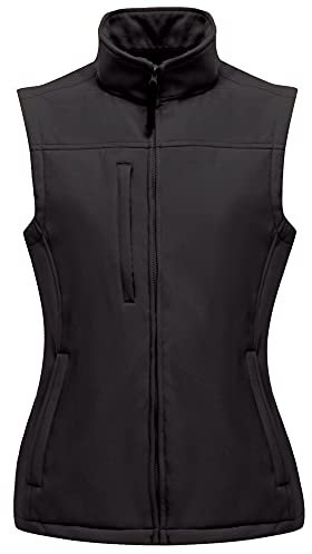Regatta Women's Ladies Flux Bodywarm Outdoot Gilet, Black (Black/Black), 18 (Manufacturer Size:18)