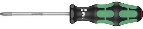 Wera 05008715001 350 Ph Tournevis pour Vis Phillips, Ph 1 x 300 mm, Noir/vert