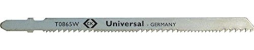 C.K Stichsägeblätter, 5-er Pack, Typ W, Universal, T0865W