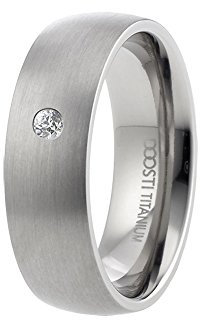 DOOSTI Freundschaftsring/Partnerring Faith Titan mit Gratis Gravur