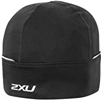 2XU Gorro Run, Negro, Talla única Unisex Adulto