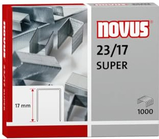 Novus 23/17 - Caja de 1000 grapas