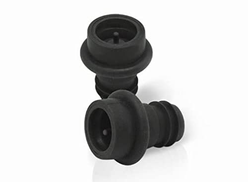 Vin Bouquet FIC 003 AC - Set de Deux Bouchons pour Pompe à Vide de vin