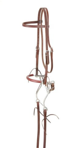 Tough 1 King Series Stirnriemen mit Hackamore, 42-3338-68-0, Mittelbraun, Einheitsgröße