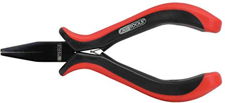 KS Tools 500.7028 Pinza di Precisione a Punte Piatte, 125 mm