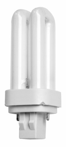 TCP 32026Q41K Fluorescent Quad Tube - 26 Watt (1700 Lumens) Cool White (4100K) 2-Pin (G24d-3 Base) Quad Tube PL Lamp
