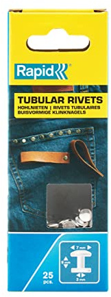 Rapid Tubular Rivets Multi-Purpose, 7 x 3 x 9 mm, 5000414 - 25 Pieces