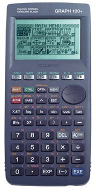 Casio Graph 100+ Grafikrechner 21-stellig (frz. Modell) inkl. USB-Anschluss