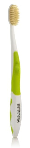 MouthWatchers, 1 Cepillo de dientes manual suave para adultos, verde, ultra limpio, agradable para dientes y encías sensibles, del Dr. Plotka