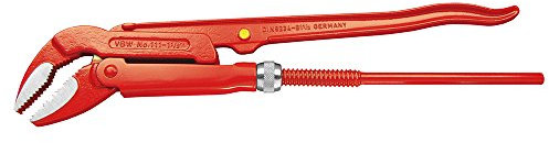 VBW 111005 Eck-Rohrzange 45° Top, Rot, max. 12,7mm, 240mm