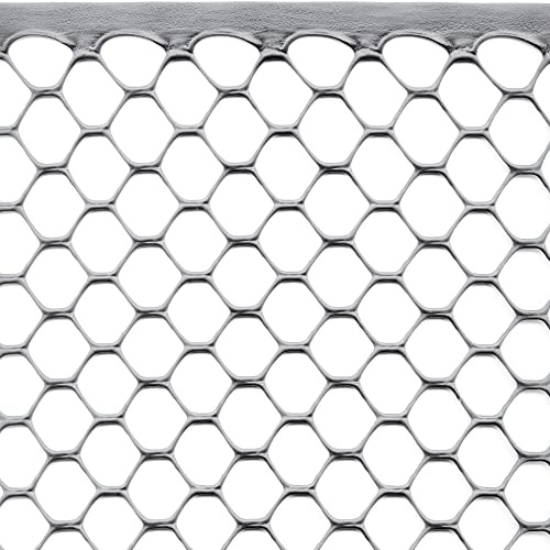 Tenax Malla de Plástico Exagon 1,00x30 m Plata, Malla Hexagonal de Protección para Balcones, Terrazas, Portones y Vallas