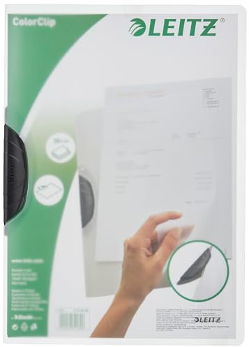 Leitz Klemmmappe ColorClip (A4, PP) schwarz
