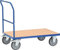 Fetra Transportgeräte mttdc2503 F 500 Wagen Transport, mit Klappgriff, 600 kg Belastung, 1200 mm x 800 mm Plattform