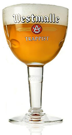 Westmalle Trappist Belgium Beer Glass