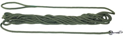 HUNTER Feldleine für Hunde | Polyamidseil, Handschlaufe, für Jagd, Training und Ausbildung, Farbe: Grün, Größe: 08/2000