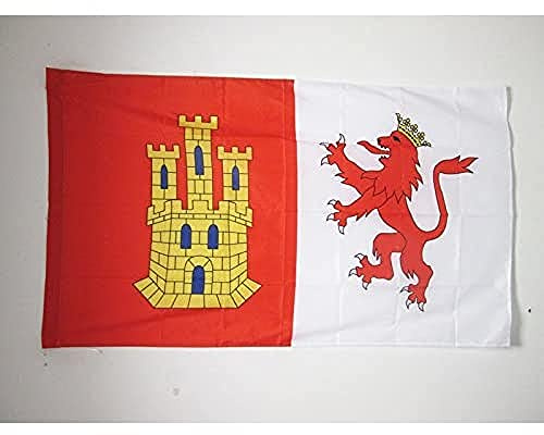 AZ FLAG Bandera Province de Cáceres 150x90 cm Española Poliéster 100D Funda | Uso interior y exterior Enseña costuras dobles y bordes reforzados con funda para mástil