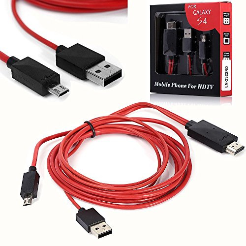DTV MHL Micro USB a HDMI 1080P HD TV Cable Adaptador para Samsung Galaxy S4 S3 Note 2