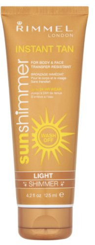 Sunshimmer Instant Tan Makeup, Light Shimmer 125 ml