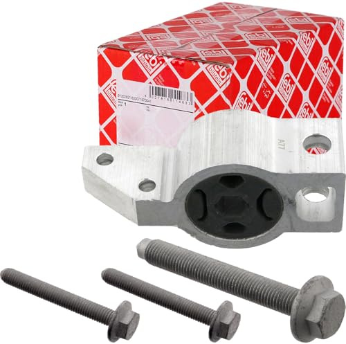 febi bilstein 32541 Querlenkerlagersatz mit Befestigungsschrauben, 1 Stück | Kompatibel mit: AUDI A3, A3 Cabriolet, A3 Sportback, SEAT ALTEA, LEON, SKODA OCTAVIA II, OCTAVIA II Combi, SUPERB II