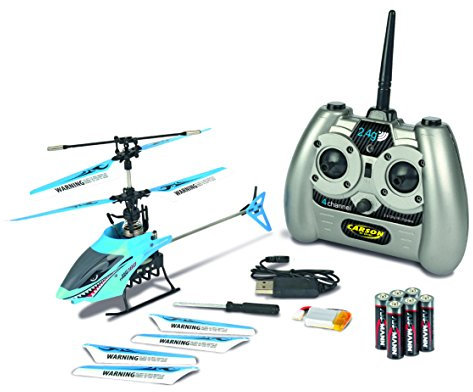 Carson 500507048 - Easy Tyrann 180 IR 4-Kanal Gyro 100% RTF Helicopter