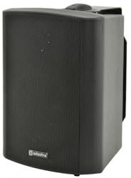 Adastra Altavoz Exterior Resistente a la Intemperie | 70 W | Negro 4 Pulgadas