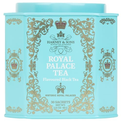 Harney & Sons Royal Palace Black Tea, 30 Sachets in Tin