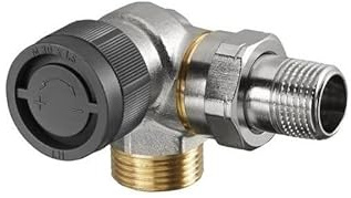 Oventrop Thermostatventil Baureihe A DN 15, G 3/4 AGxR 1/2 AG, Wi-Eck, links
