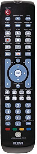 RCA RCRN06GR 6-Device Green Backlit Universal Remote