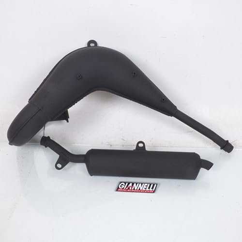 Ligne de pot d'échappement de détente GIANNELLI compatible avec moto Yamaha 125 DTLC 1984 à 2001