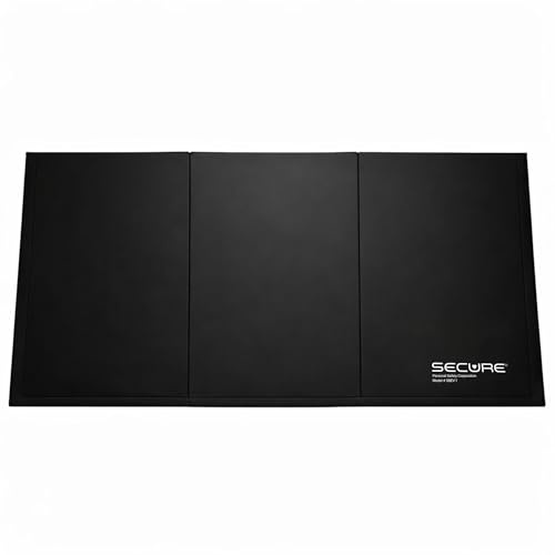 Secure Beveled Edge Bedside Fall Safety Floor Mat for Elderly Fall Injury Prevention, Extra Large 72x38x1, Non-Slip Cover, Protects Seniors Falling Out of Bed