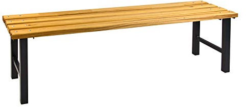 ADB Garderobenbank Umkleidebank Garderoben Sitzbank freistehend 1500x400x420 mm