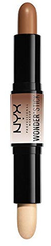 NYX Professional Makeup Stick de contouring Wonder Stick, Dos lados, Contouring e iluminador, Textura cremosa, Tono: Universal