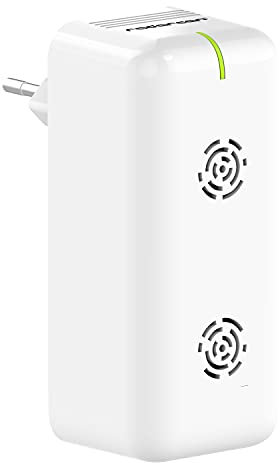 Radarcan® R-200 Schädlingsvertreiber Premium, bis zu 125 m2 / 1345 sq.ft, weiß (4 in 1 für Stechmücken, Ameisen, Mäuse und Kakerlaken). Ultraschall Schädlingsbekämpfer