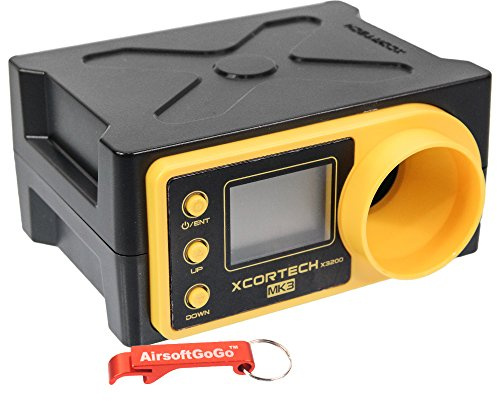 XCORTECH X3200 MK3 Handheld Computer Airsoft Chronograph - Porte-clés Inclus