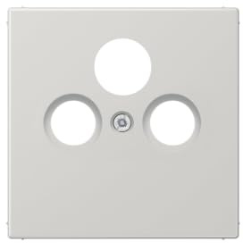 Jung LS990SATLG Abdeckung - grau - für SAT-TV-Steckdose