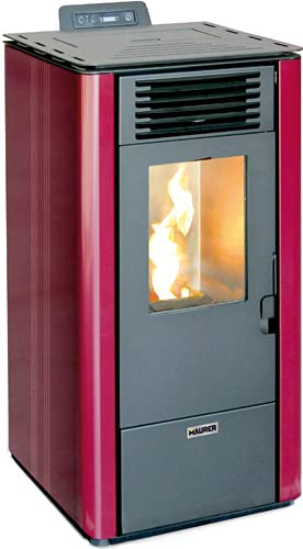 MAURER 'Estufa Pellets 9 kW quot;Modelo 10B Burdeos D