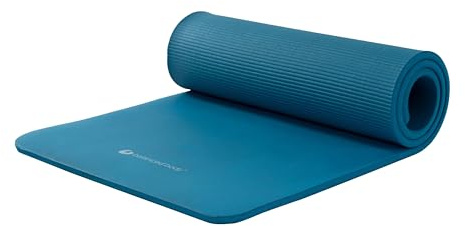 Balanced Body Aeromat Pilates and Yoga Mat for Floor Exercise, Extra-Thick Floor Workout Mat for Pilates or Yoga Exercises and Workouts, Studio or Home Gym Mat, Blue