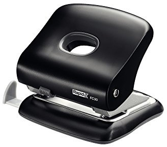 RAPID 23639401 - Taladro 2 agujeros FASION plástico modelo FC30 color negro