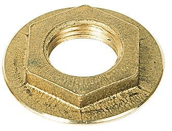 Raccords - Contre écrou plateau laiton / 33 x 42 - 1