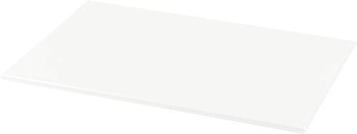 Grunwerg, Tagliere in plastica ad Alta densità, plastica, White, 45 x 30 x 1 cm