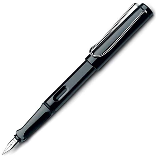 Lamy 4000235 Füllfederhalter FP Safari, Feder M, Schwarz
