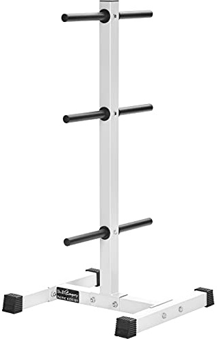 Bad Company BCA-98 - Organizador de pesas (30/31 mm, carga máxima hasta 150 kg aprox., 56,5 cm de largo, 52 cm de ancho y 111 cm de alto)