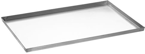 Lilly Codroipo Teglia rettangolare inossidabile, 40 x 60 cm, h. 2 cm, Materiale in acciaio inossidabile di alta qualità